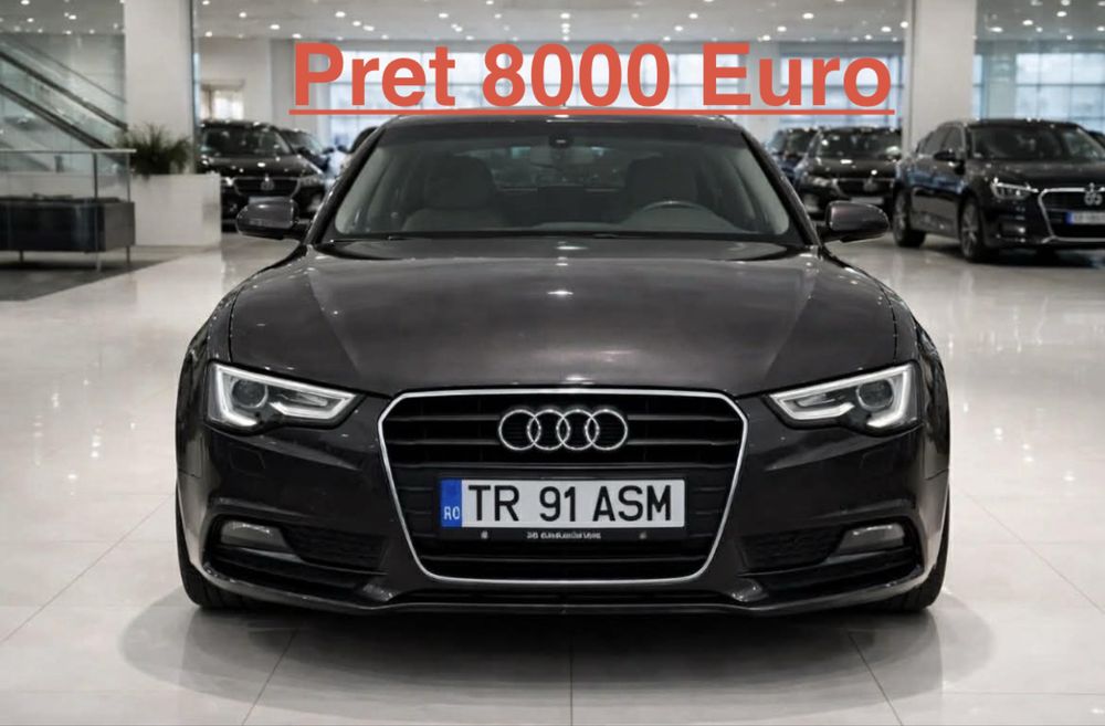 Audi A5 2013 Facelift Motor 2.0TDI 170CP- Navigație - Piele -Clima