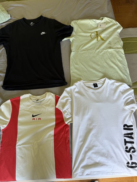 тениски ( Nike, Calvin Klein, G-star)