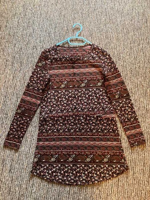 Rochie scurta cu maneci lungi - marimea S