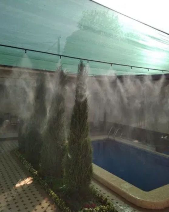 Микроклимат сетка установка  mikroklimat setka