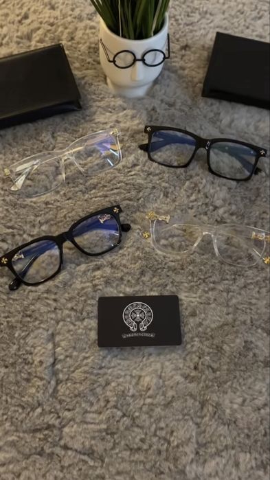 Set 4ochelari chrome