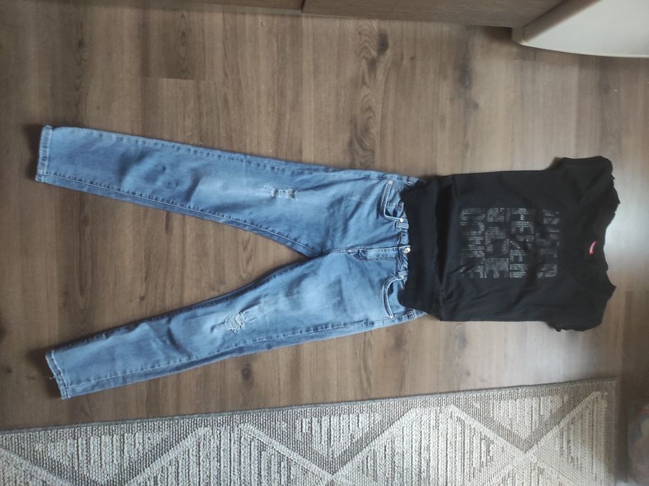 Дамски дънки  еластични