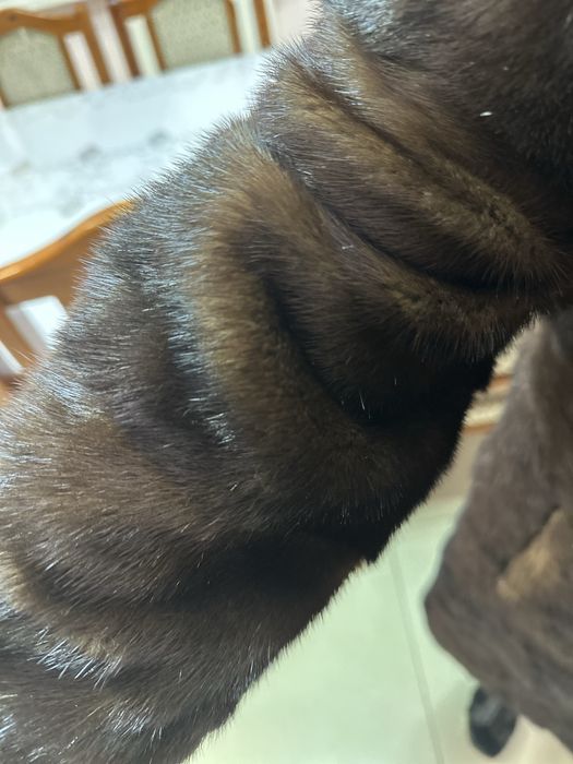 Норковая шуба б/у