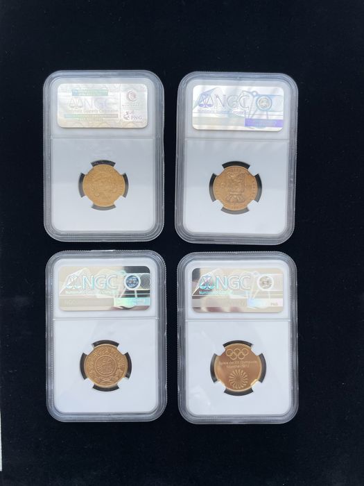 Златна монета, различни карати и тежина!