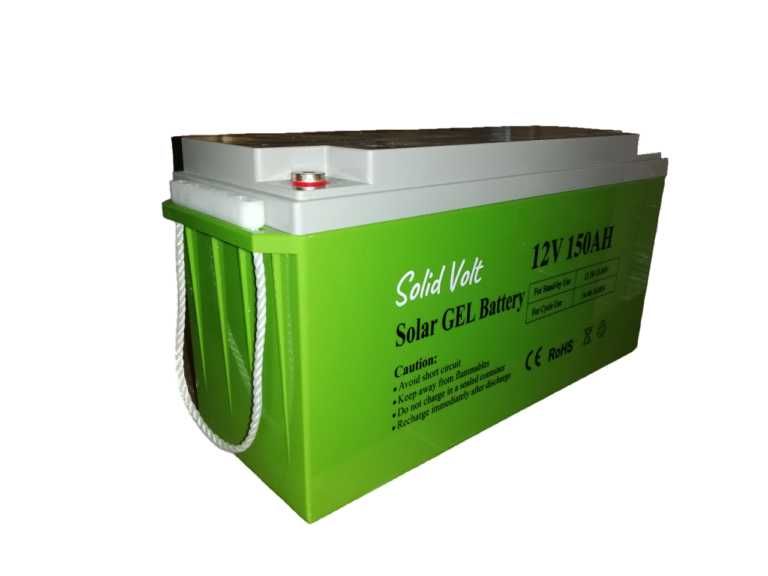 Baterie acumulator 12V / 150 Ah gel solar, cu descarcare lenta