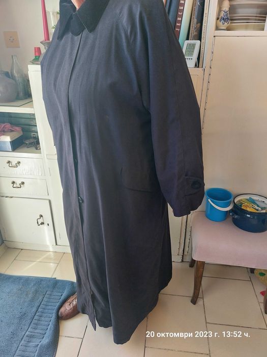 Палто дамско черно