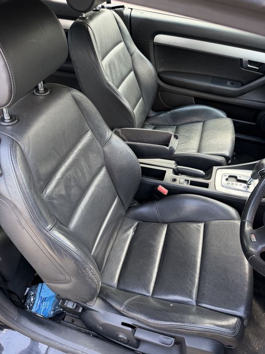 Кожен салон ауди а4 б6 б7 /кожени седалки  audi a4 b6 b7