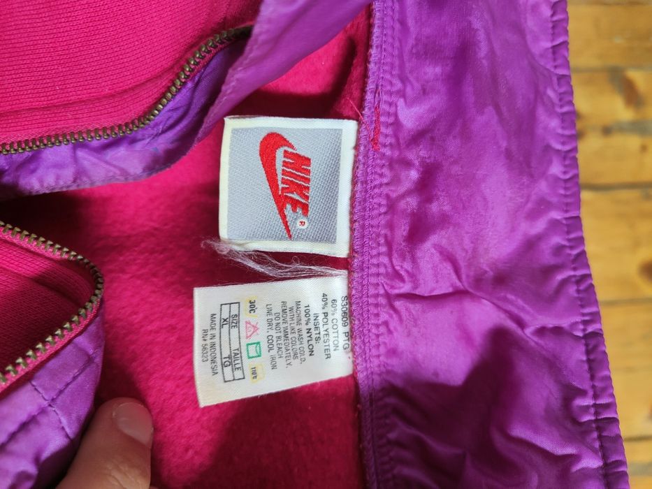 Bluza Nike 80's vintage half zip