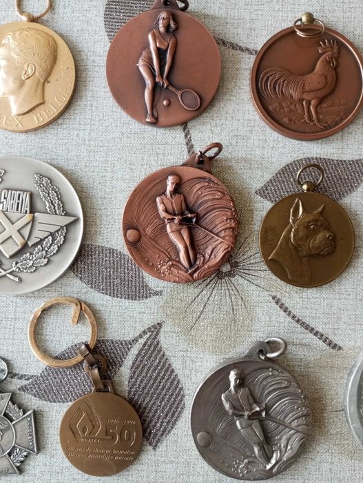 Лот от медали и плакети