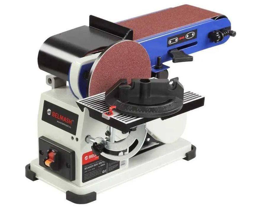 Станок шлифовальный ленточно-дисковый BELMASH BDG 100/152 Белмаш