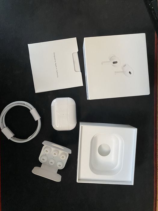 casti apple airpods pro 2nd gen / white / sigilate