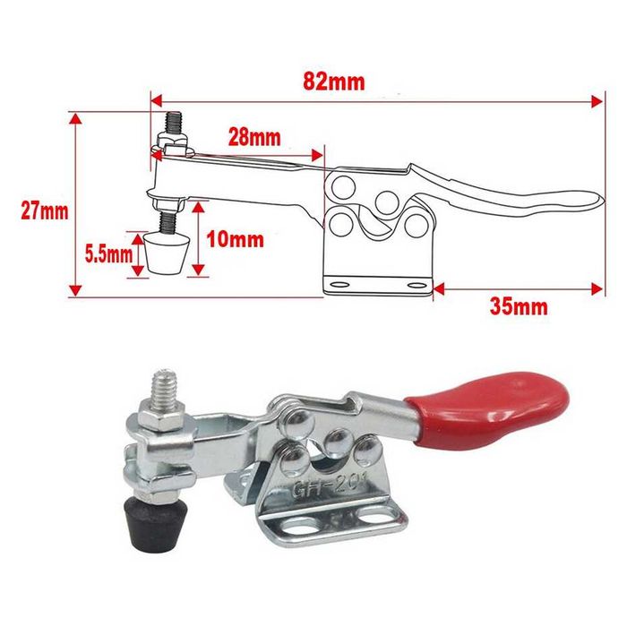 Быстросъемные, регулируемые зажимы/крепления
