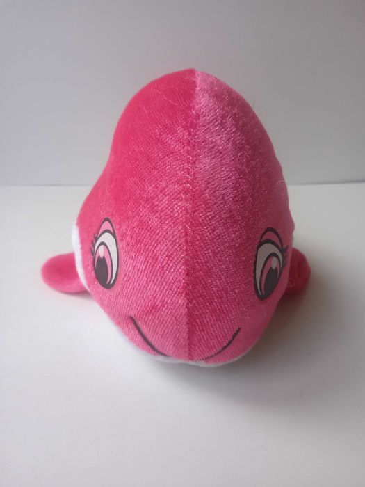 Character Co оригинална плюшена играчка розова рибка