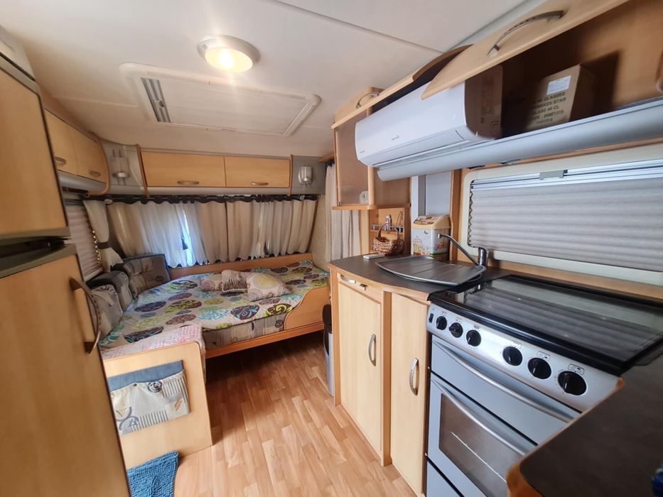 Продавам стационарна каравана в къмпинг Свети Георги