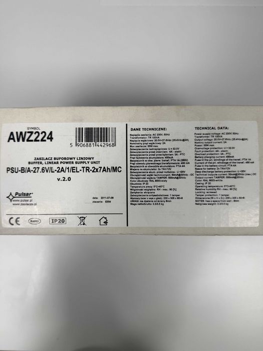 Sursa alimentare liniara Pulsar AWZ224