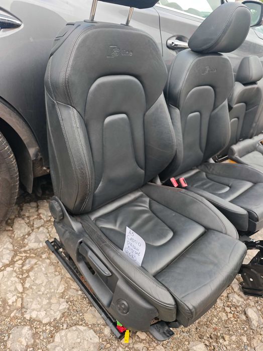 Ръчен кожен салон с подгрев надуване Audi A5 Cabrio Рекаро S-line 642