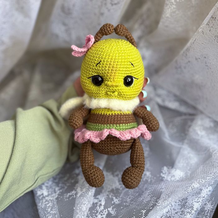 Вязаные игрушки, ручная работа
