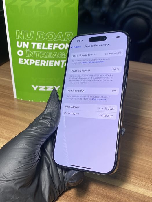 iPhone 16 Pro • 256 GB • Balck Titanium