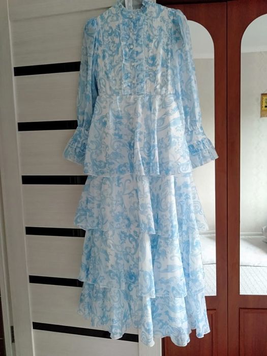 Платье шифоновое