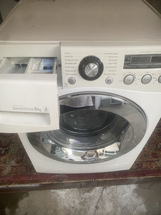 Lg kirmoshina sotiladi 8kg holatlari ishlashlari yahshi