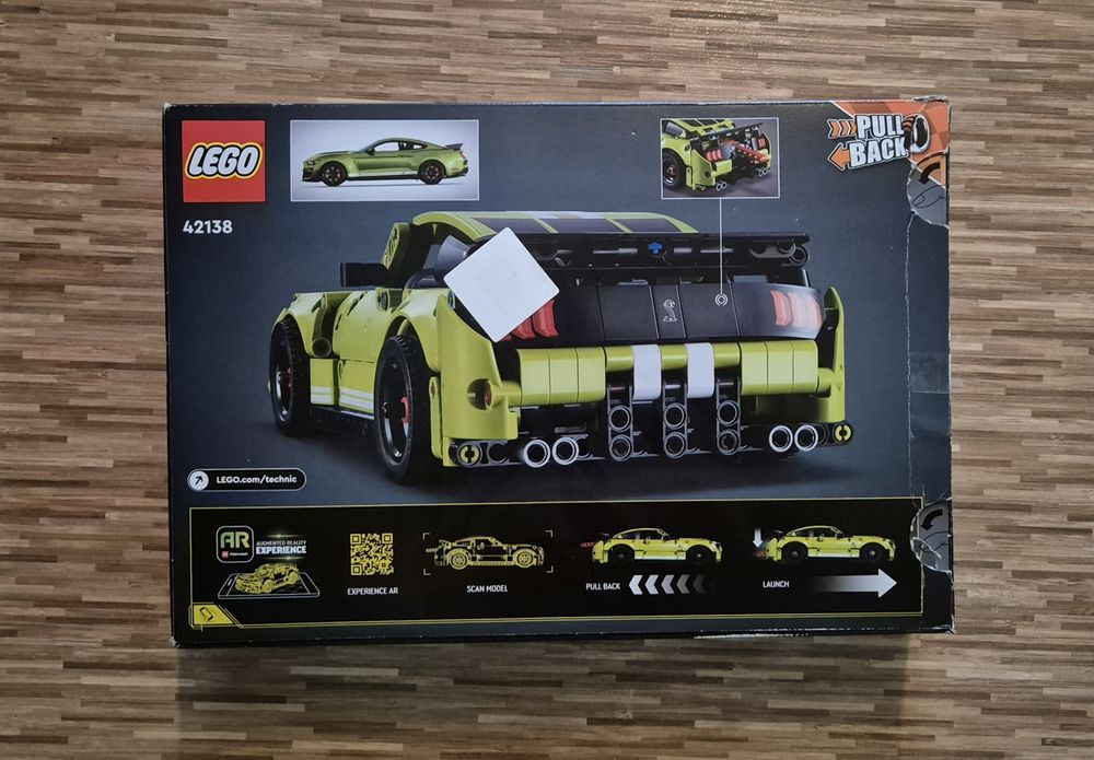 LEGO Technic - Ford Mustang Shelby GT500, 42138, 544 piese