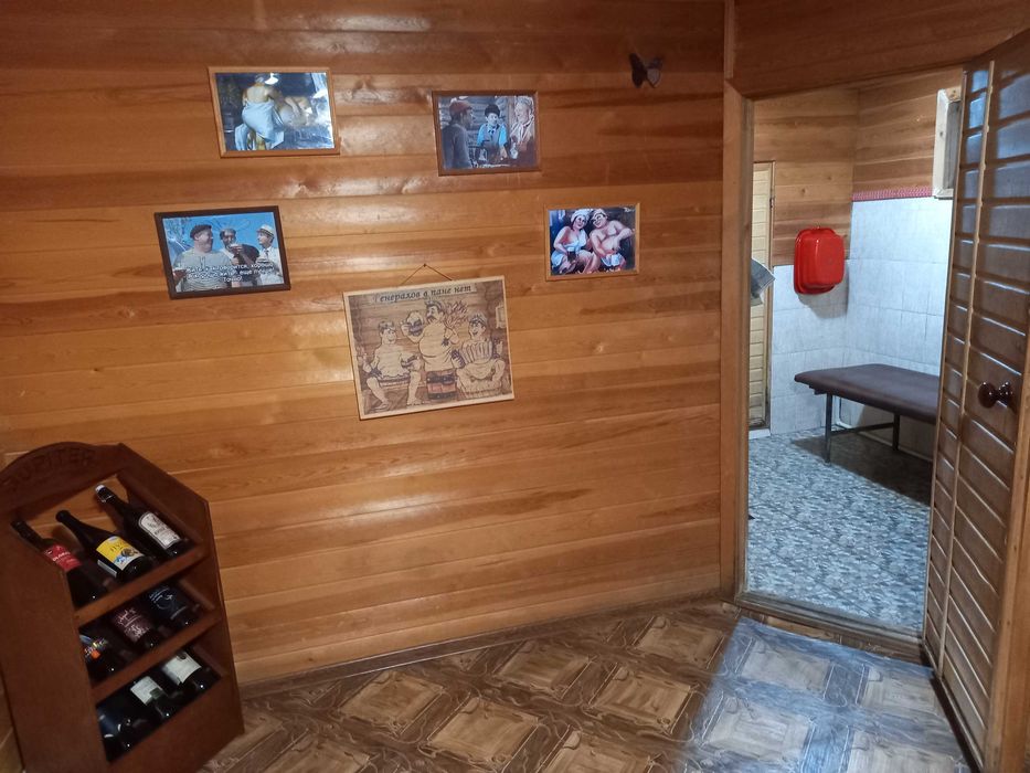 Баня на березовых дровах