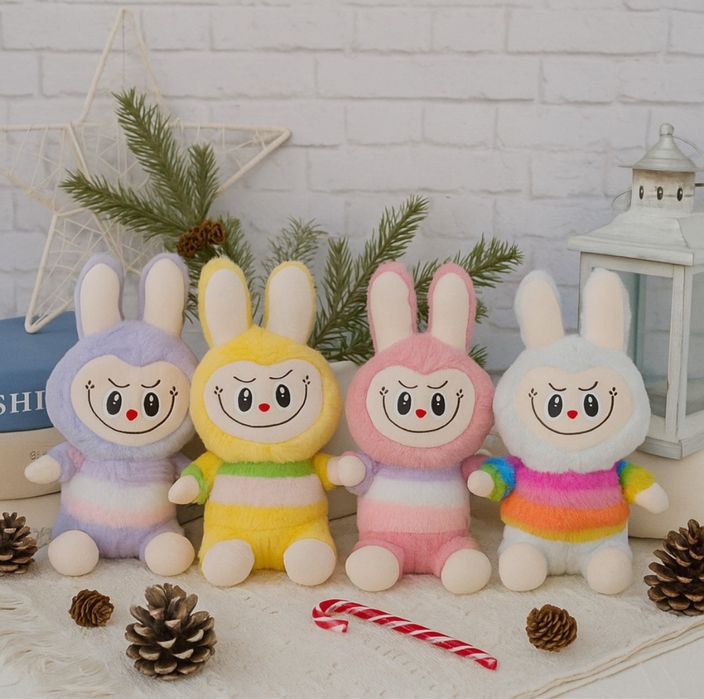 Очарователна плюшена играчка Лабубу – 25 см