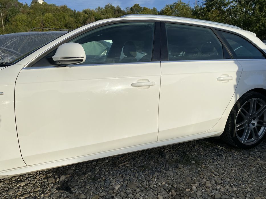 Usa portiera stanga fata spate Audi A4 B8 2010 break avant alb LY9C