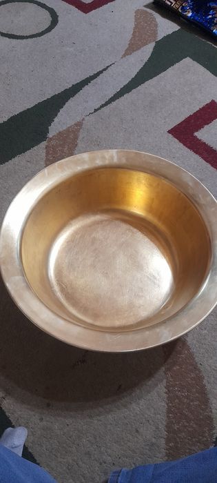 Тазик сделано в ссср латунный