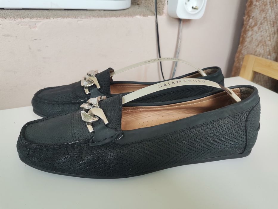Мокасини от естествена кожа 40 н.
