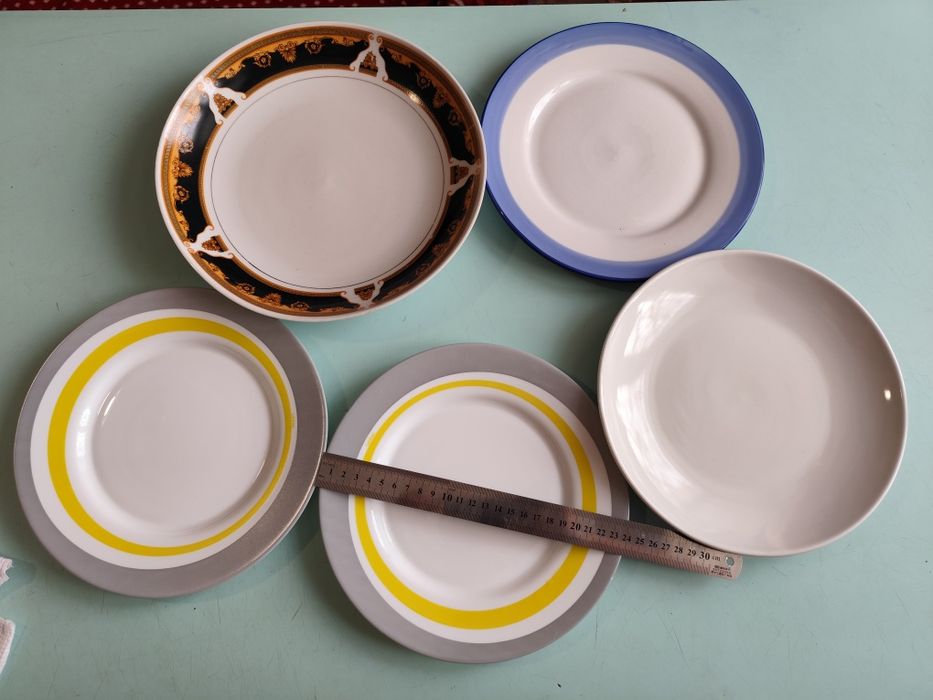 Тарелки разного размера