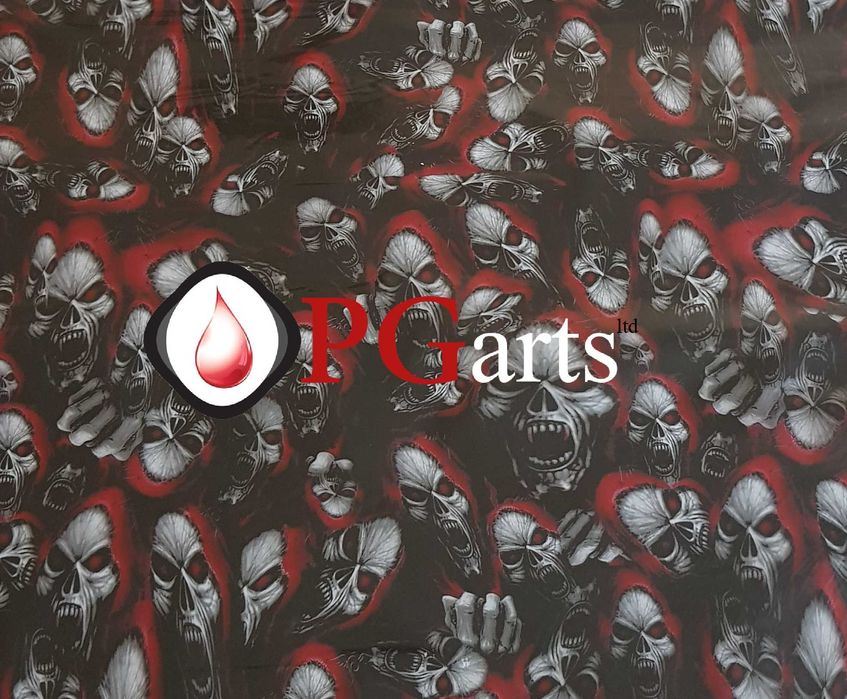 Фолио за хидрографика New Desing Skull 50