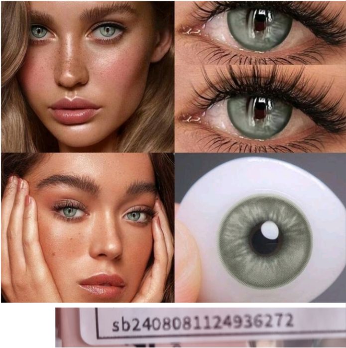 Цветни ЕДНОГОДИШНИ Контактни лещи без диоптър