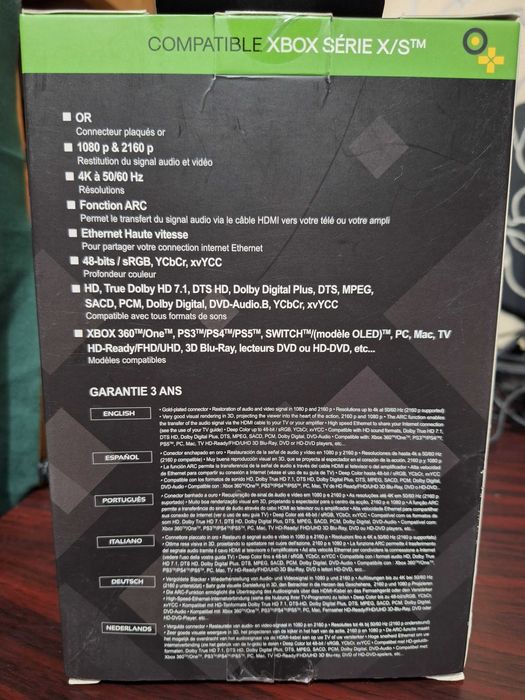 Cablu HDMI 4K XBOX One/360 Lungime 3 M