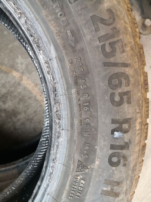 215 65 16 цола гуми continental dot 21