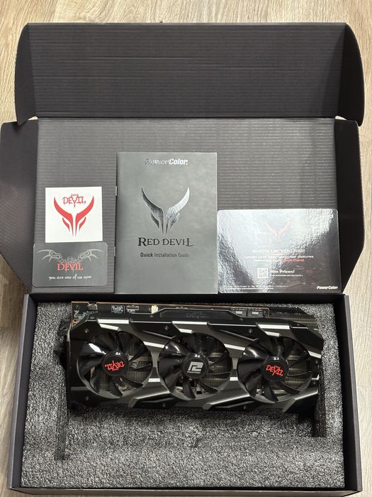 Видеокарта Sapphire Pulse RX 5700 XT u PowerColor Red Devil RX 5700 XT