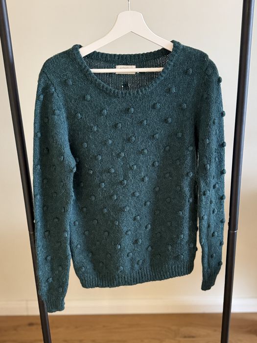 NÜMPH ефектен вълнен пуловер