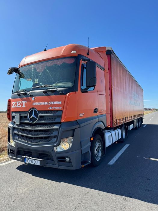 Vand ansamblu Mercedes mp4+semiremorca krone