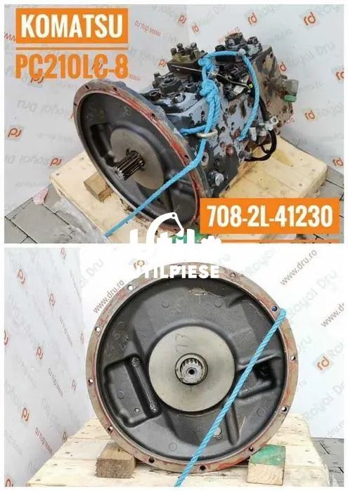 pompa hidraulica komatsu pc210 pc210lc pc200 pc220 pc240 + piese