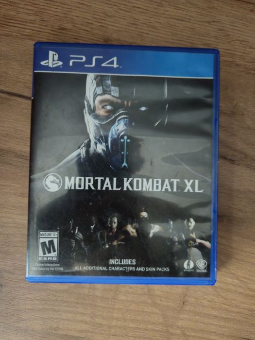 Диск на Playstation 4 mortal combat xl