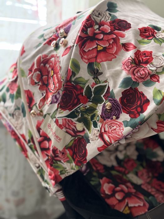 Детска количка CYBEX PRIAM Rose Gold / Spring Blossom