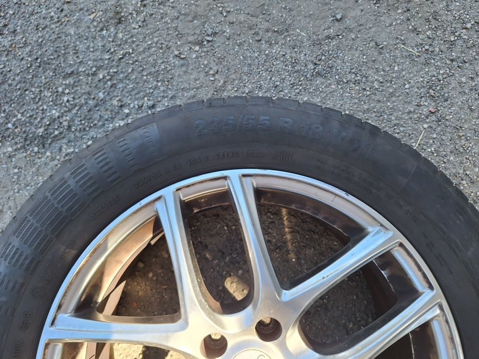 Set 4 roți  235/55/R18 Continental