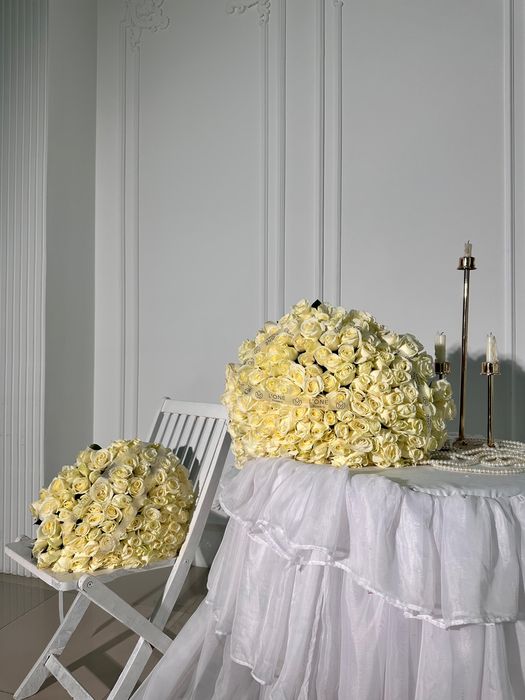 Розы по 490 тг подарок шарик сердечко Цветы