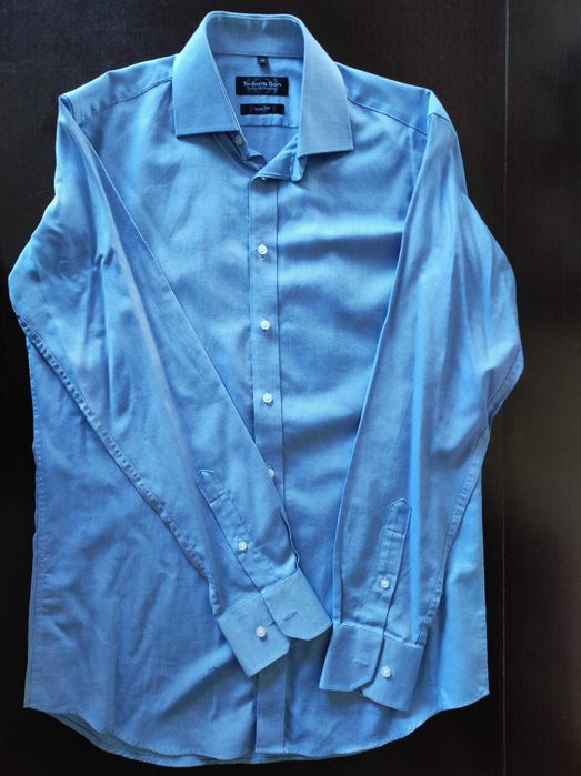 5 camasi elegante LC Waikiki slim fit mar. S/M [talie = 100 cm.], noi, cu eticheta