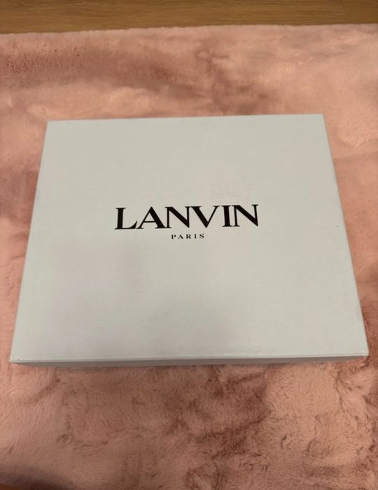 Lanvin curb sneakers