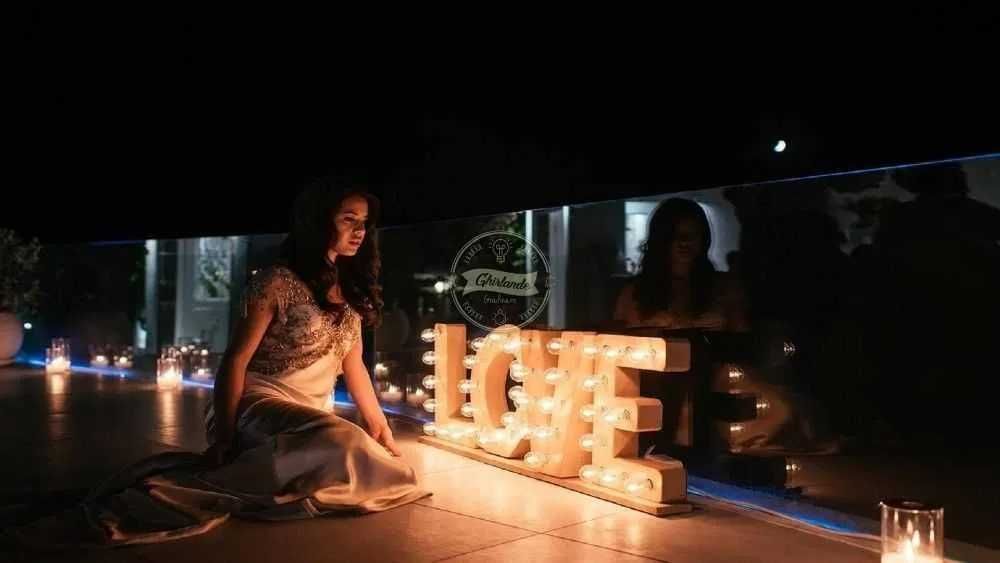 Litere luminoase volumetrice pe comanda, litere cu / fara becuri