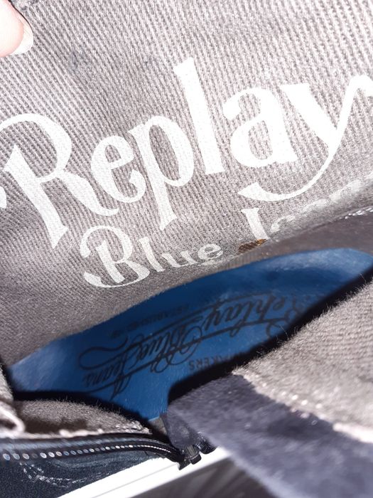 Боти естествена кожа Replay