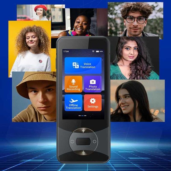 Septpenta Интелигентен двупосочен преводач,137 онлайн, 11 офлайн езика