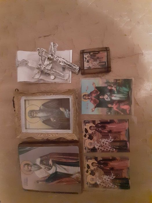 Икони, кръст, разпятие, картички