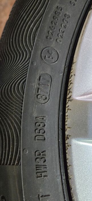 BMW X1,X2 2017г.215/55/17  7J×17. ET47 5×112 цо66 +сензори за налягане